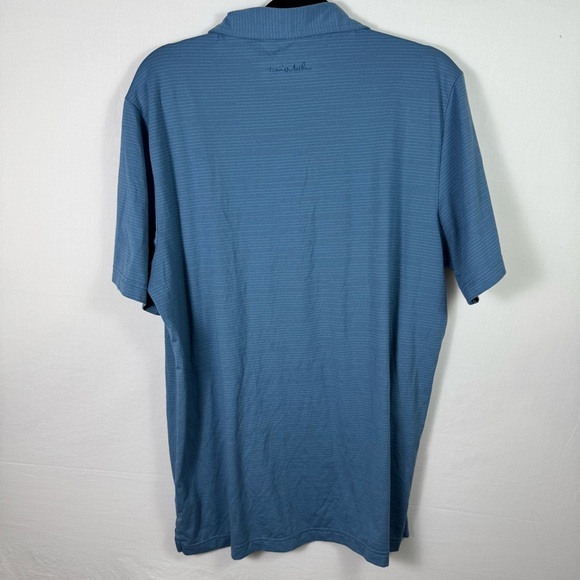 Travis Mathew Blue Polo Shirt Men’s Size L - Picture 2 of 6